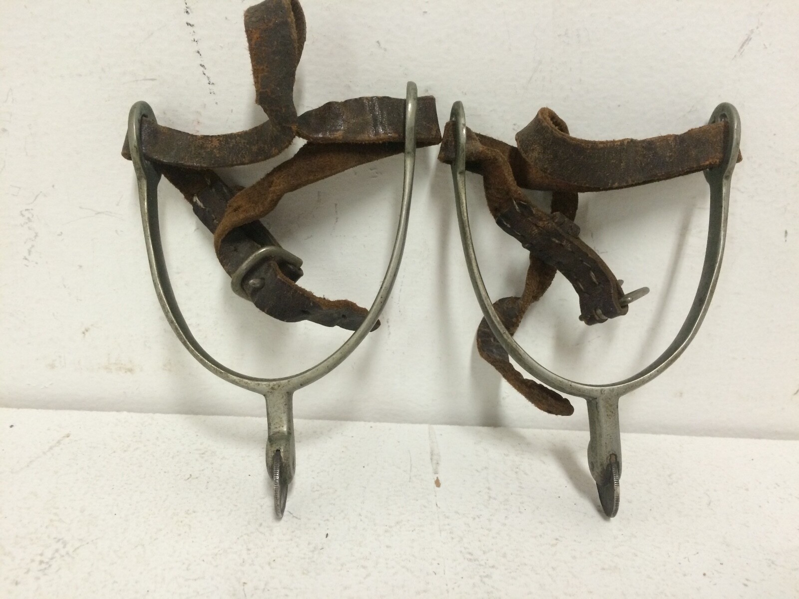 Vintage 1916-1945 Cowboy Elite Spurs w/ Winged Liberty Dimes - Made in England