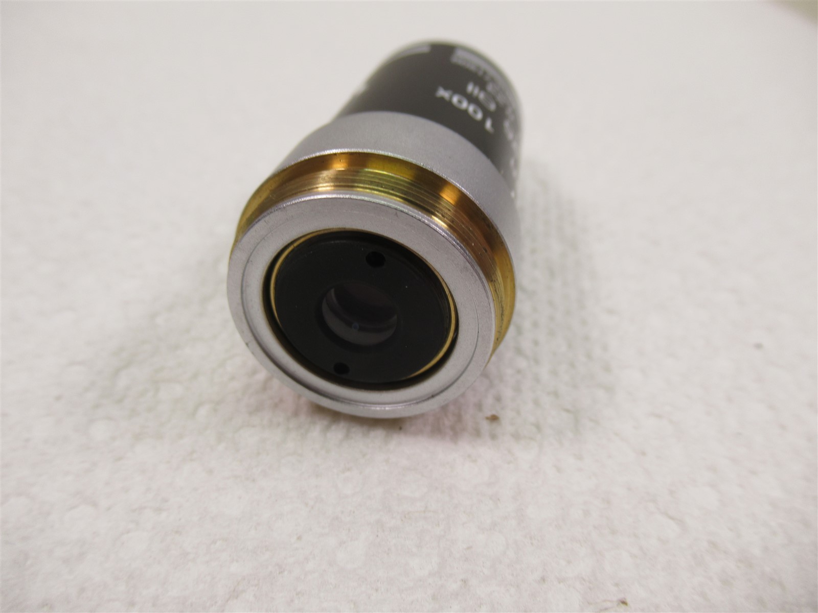 Nikon Eclipse Series E Plan 100x Microscope Objective Lens Excellent Shape
