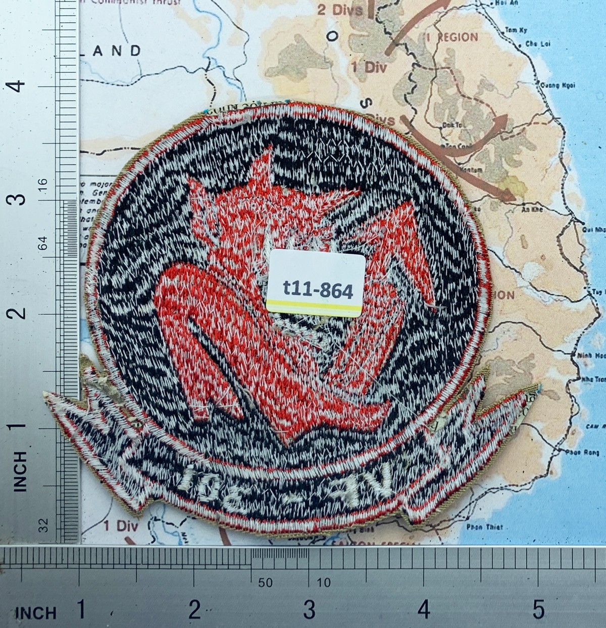 patch ,US NAVY VF-301 FIGHTER ATTACK SQUADRON , DEVILS DISCIPLES patch , t11-864