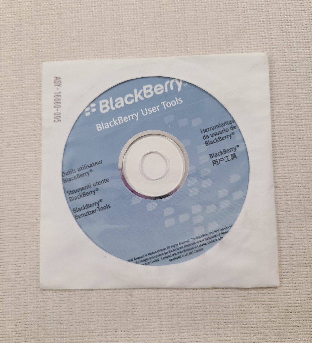 Blackberry User Tools [CD-ROM]