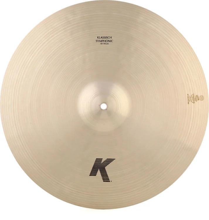 Zildjian K Klassisch Symphonic Suspended Cymbal - 18 inches