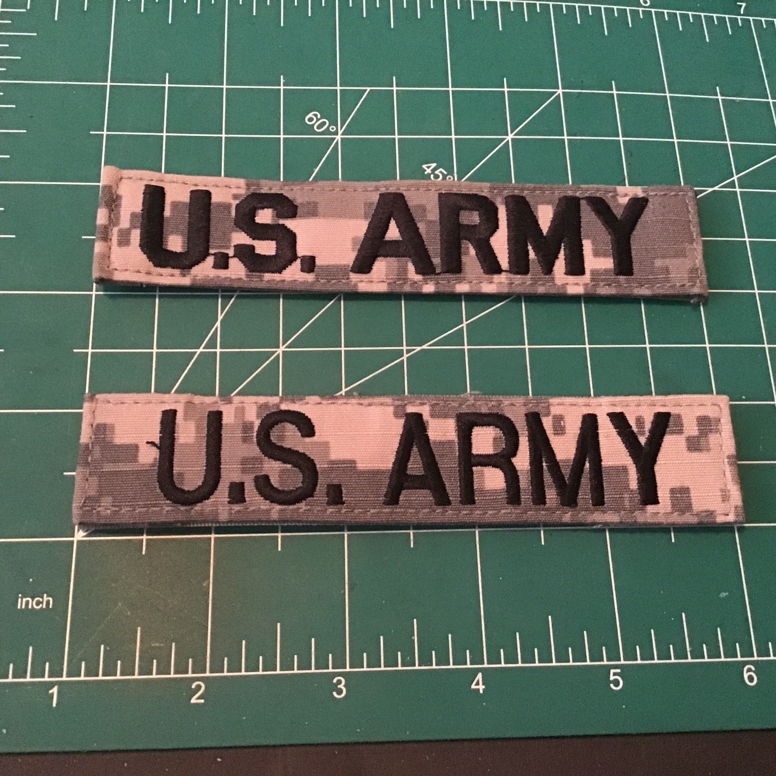 U.S. Army Hook Loop Tab Patch Backing Fastener Badge Camouflage Pair Beta 1