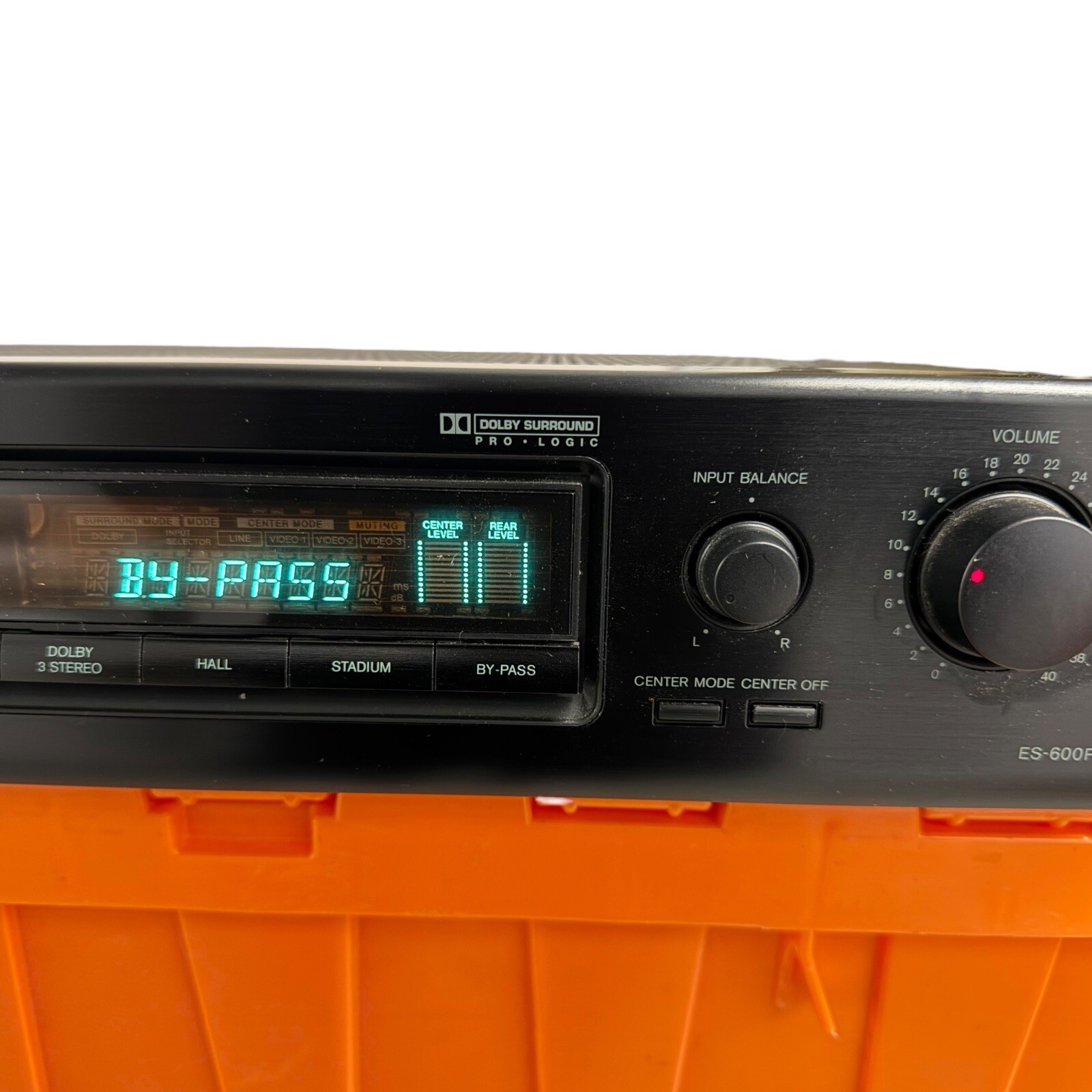Onkyo ES-600PRO AV Surround Processor Dolby Pro Logic Home Audio Tested Working