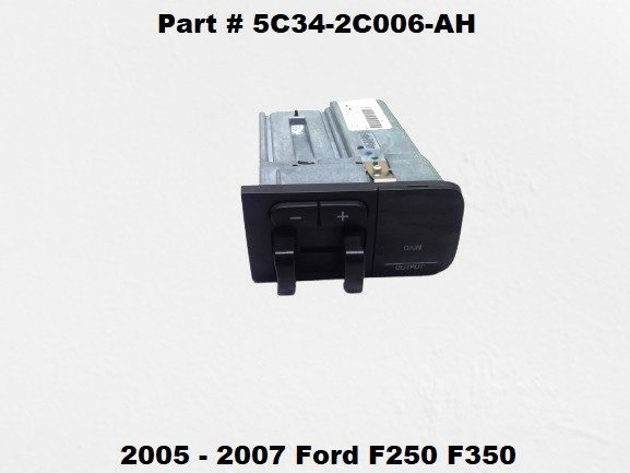 5C34-2C006-AH 05 to 07 Ford F250 F350 Dash Trailer Brake Control Controller