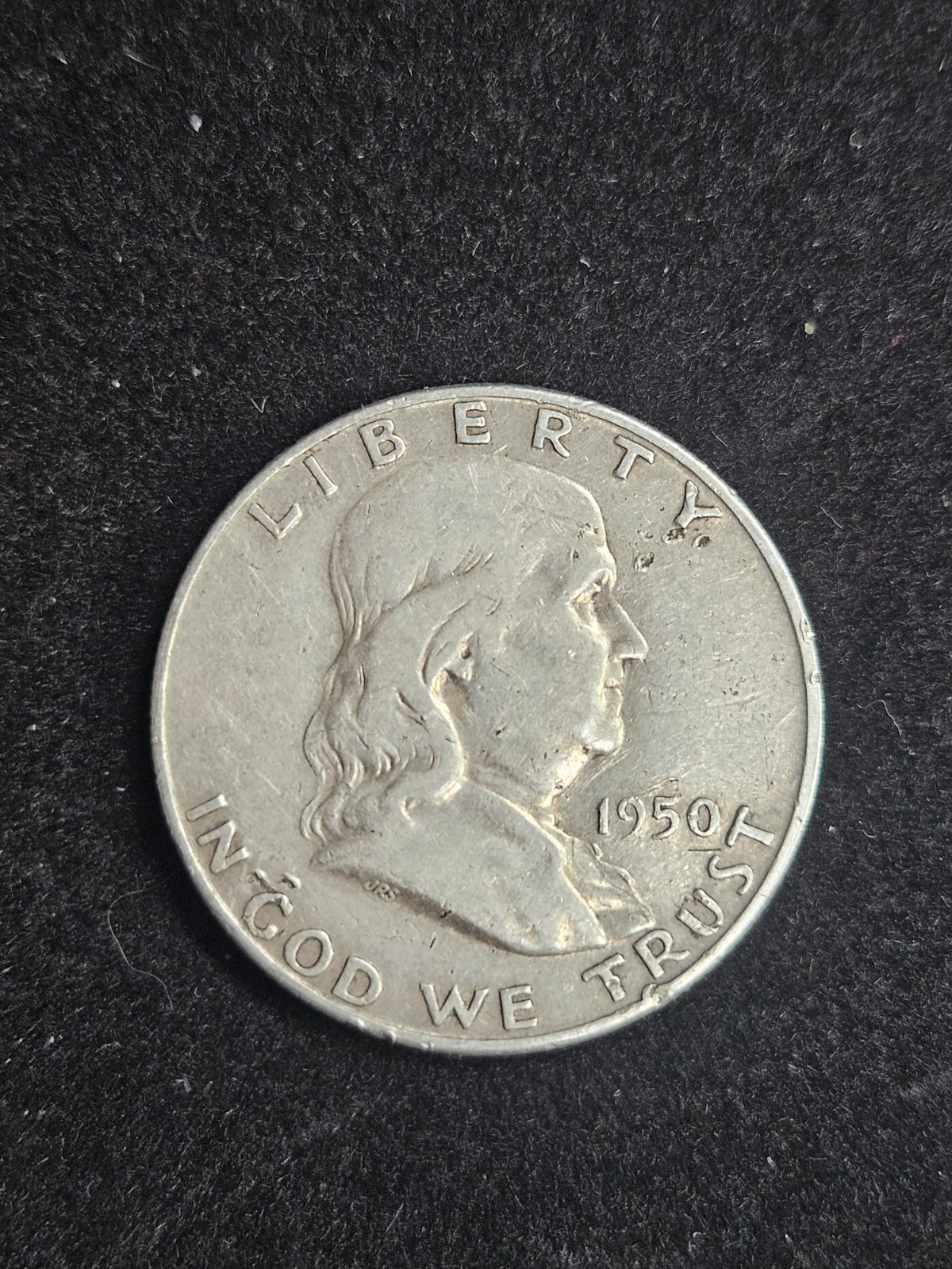 Random Date/Mint - 90% Silver Franklin Half Dollar Fine Grade Circulated
