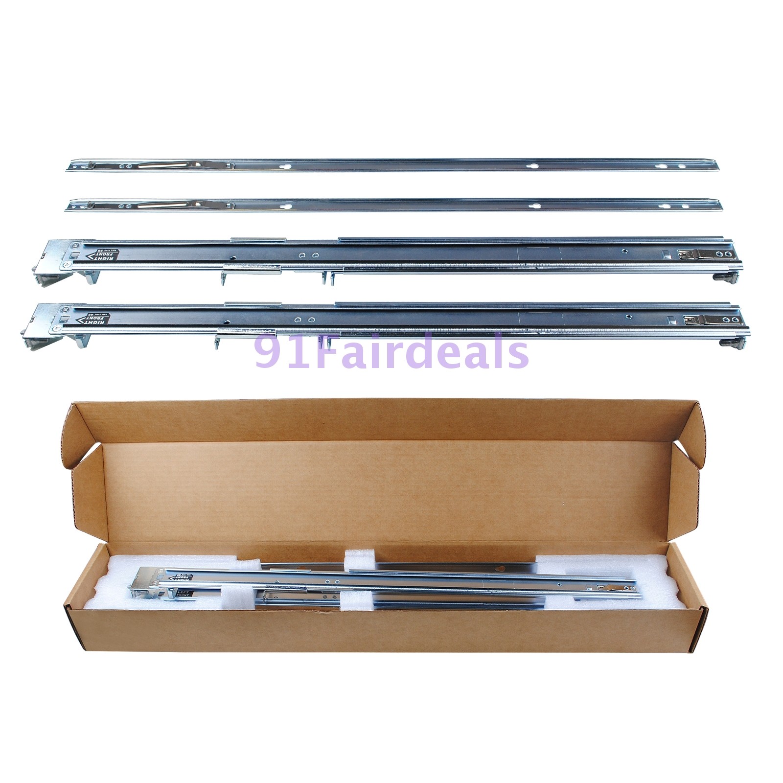 NEW 1U Static Readyrail Kit For Dell R650 R660 6625 R6515 R670 R470 0MF3D9 MF3D9