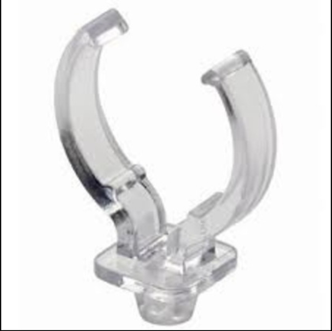 4-Pack, Standard Leviton 23452-V Lamp Support Clip, Snap-In, Vert 2G11 🇺🇲