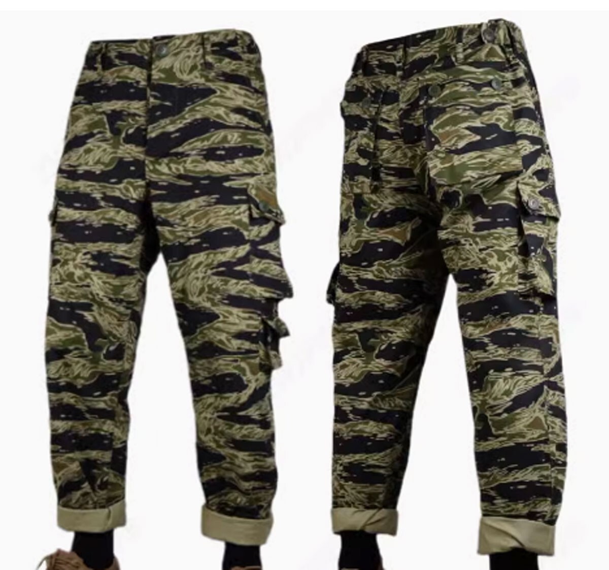 Vietnam War US Army TCU Tiger Stripe Trousers Cotton Size XL/93-100cm waist