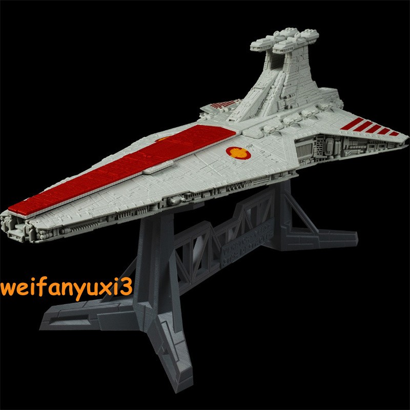 1/3200 Star Wars Venator-class Star Destroyer 3D Print Assemble Model Kit w/Base
