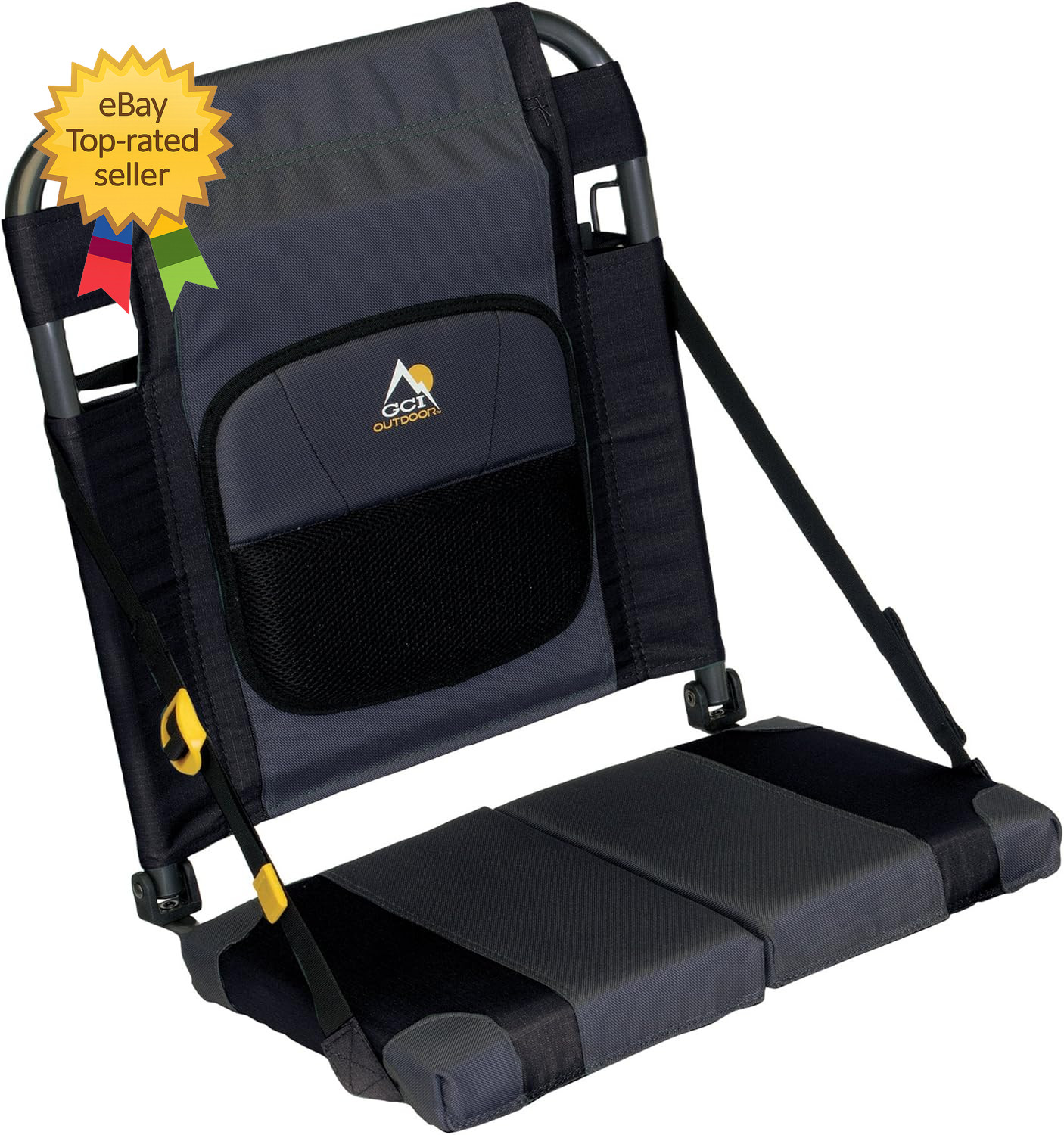 SitBacker Adjustable Canoe Seat with Back Support