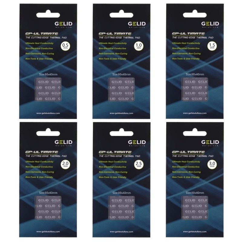 Flexible Reusable Silicone Heat Sink Pad Stable Thermal Conductivity Computer