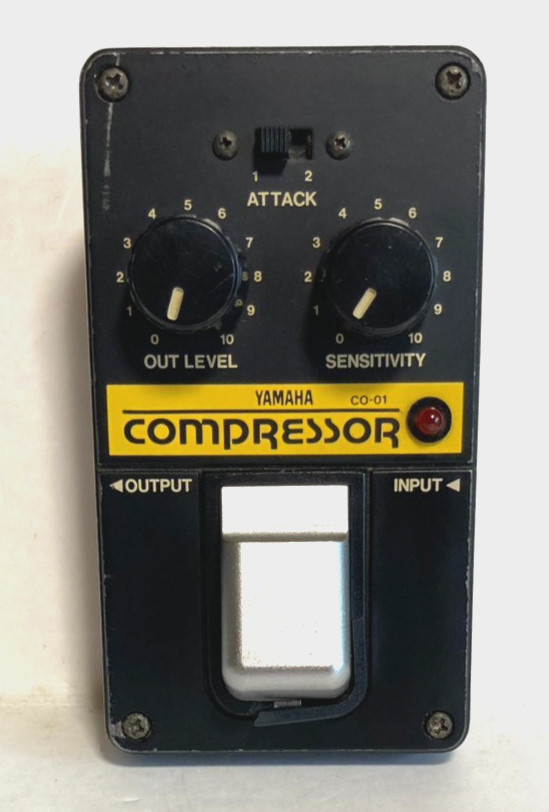 Yamaha CO-01 Conpressor Guitar Effect Pedal Vintage 80s From Japan Free Shipping