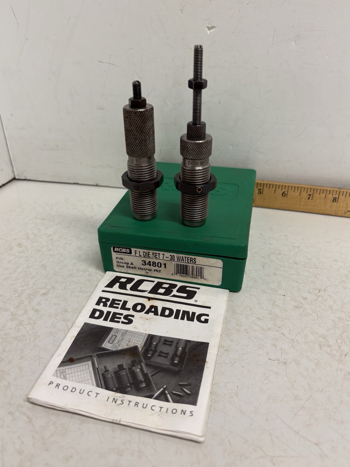 RCBS FL 7-30 Waters Reloading Dies #34801 Group A A10