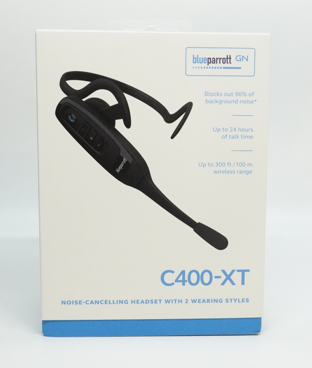BlueParrott C400-XT Mono  Noise Canceling Bluetooth Headphones *NEW*