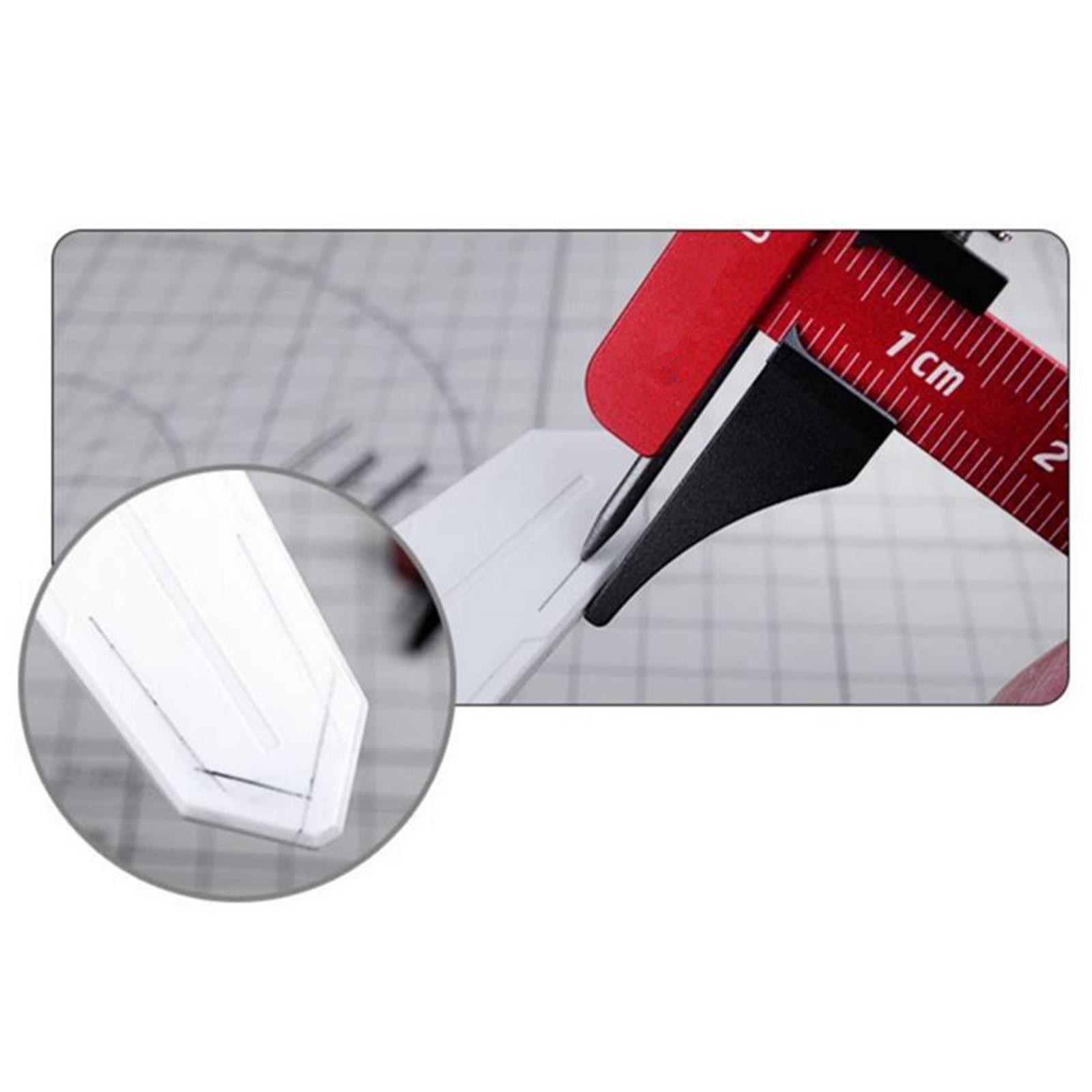 Equidistant Parallel Scriber Ruler Model Hobby Craft Tool For Gundam Building