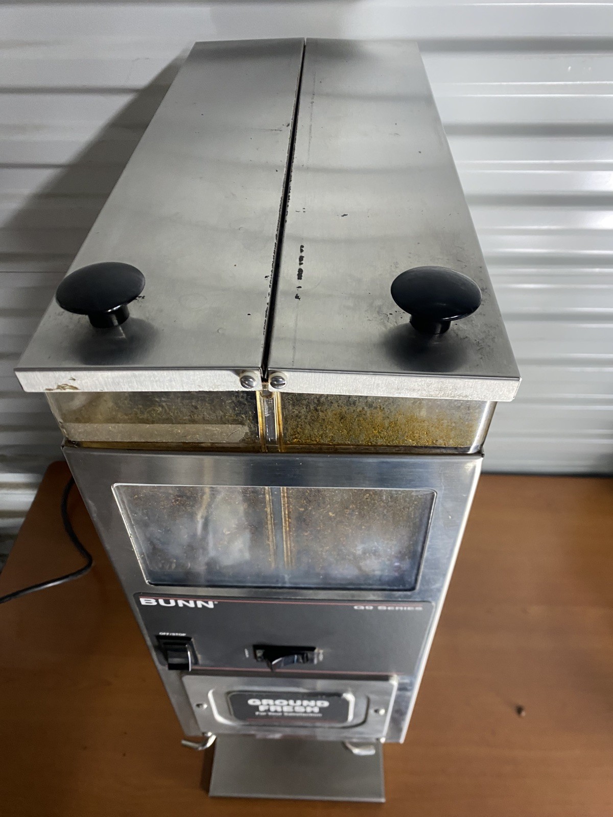 Bunn G9-2T HD Tall Commercial Coffee Grinder Dual Hopper