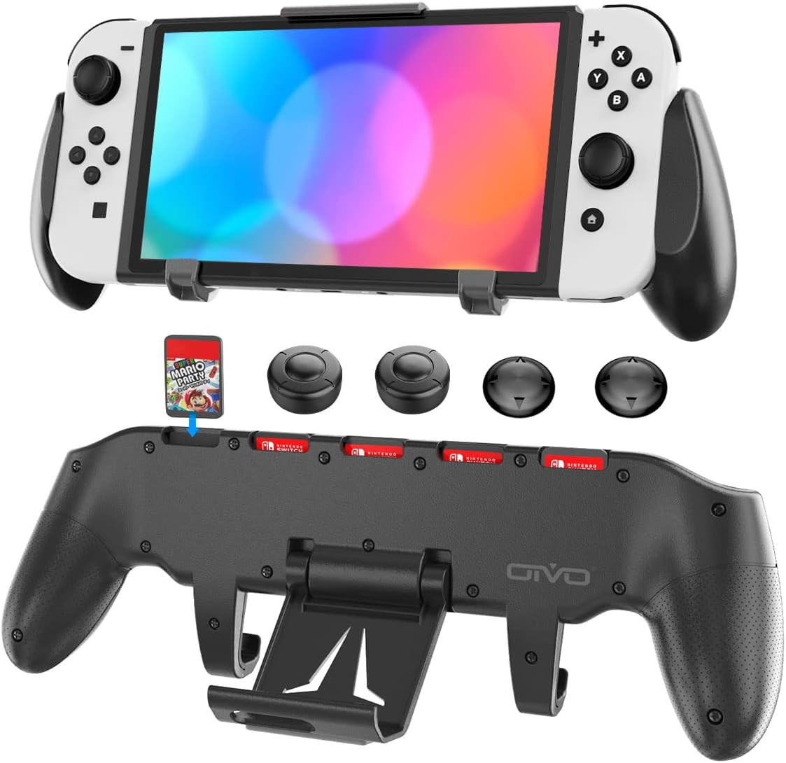 Grip Compatible with Nintendo Switch 2, Switch 2 Ergonomic Grip Case with Adjust