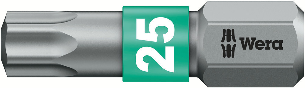 Wera 066126, 867/1 BTZ Torx® Bits, TX 25 x 25 mm