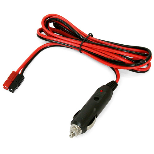 Powerwerx Cigarette Lighter Plug to Powerpole Connector 6 Feet Adapter Cable