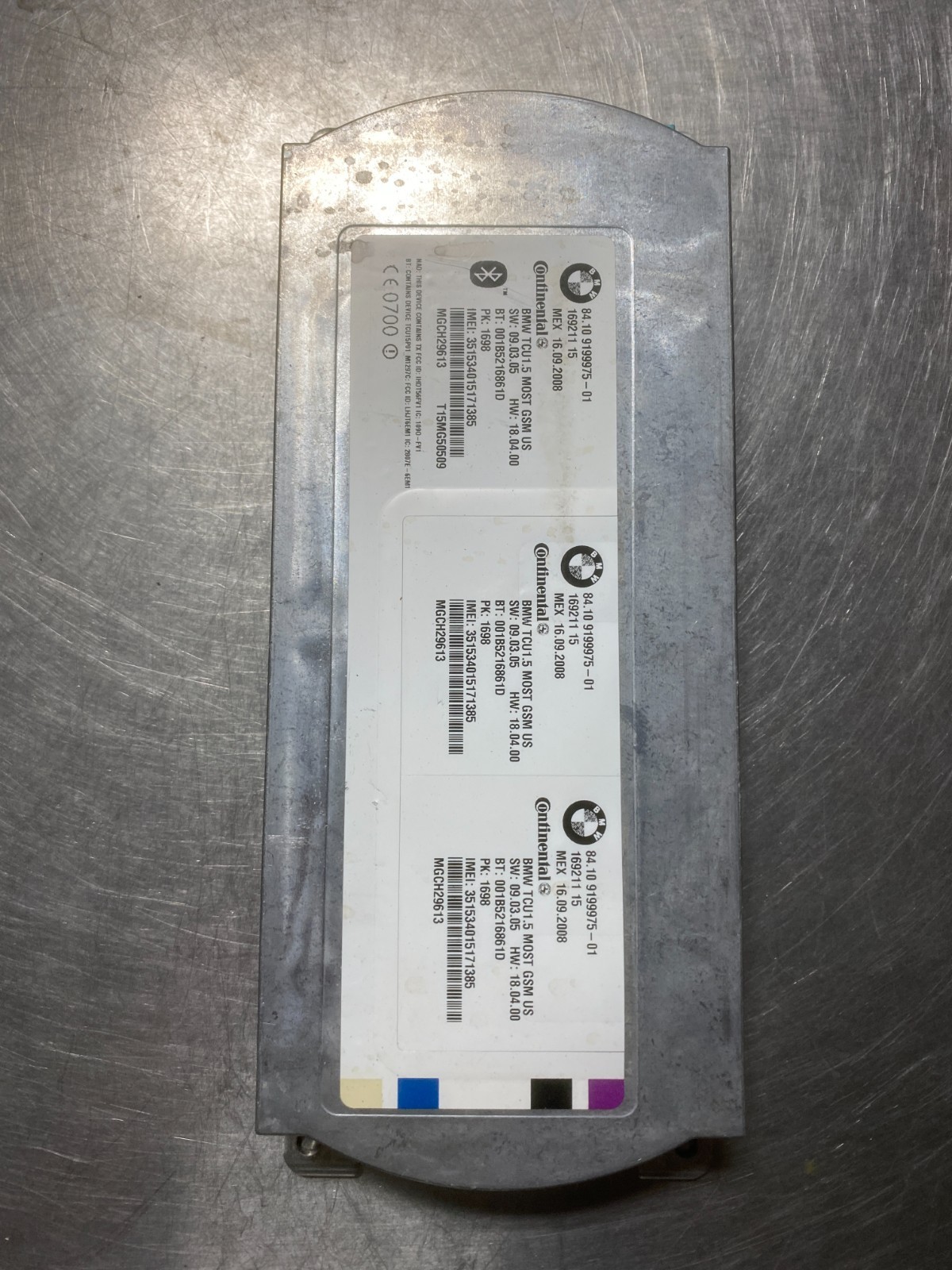 2006-2013 Bmw E90 328i Bluetooth Telematics Module 9199975-01 OEM