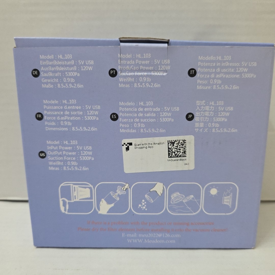 Wireless keyboard vacuum cleaner