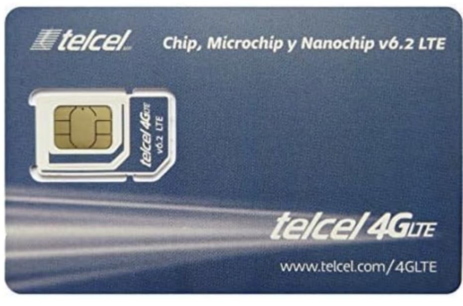 Prepaid SIM Card for Unlocked Phones in Mexico - Travel Ready, 3 in 1