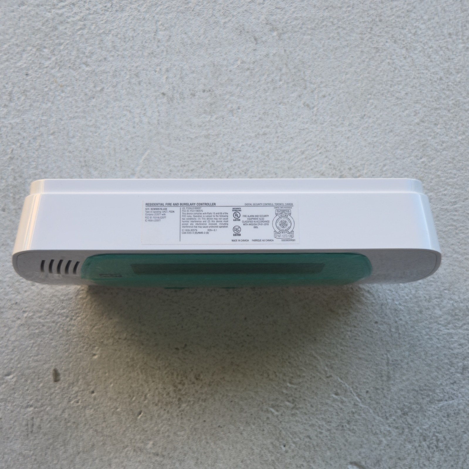 DSC Impassa Model SCW457LEADT, Alarm System Control Panel, New Open Box.