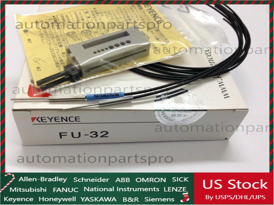 One Keyence FU-32 Fiber Optic Sensor New In Box Fast Shipping