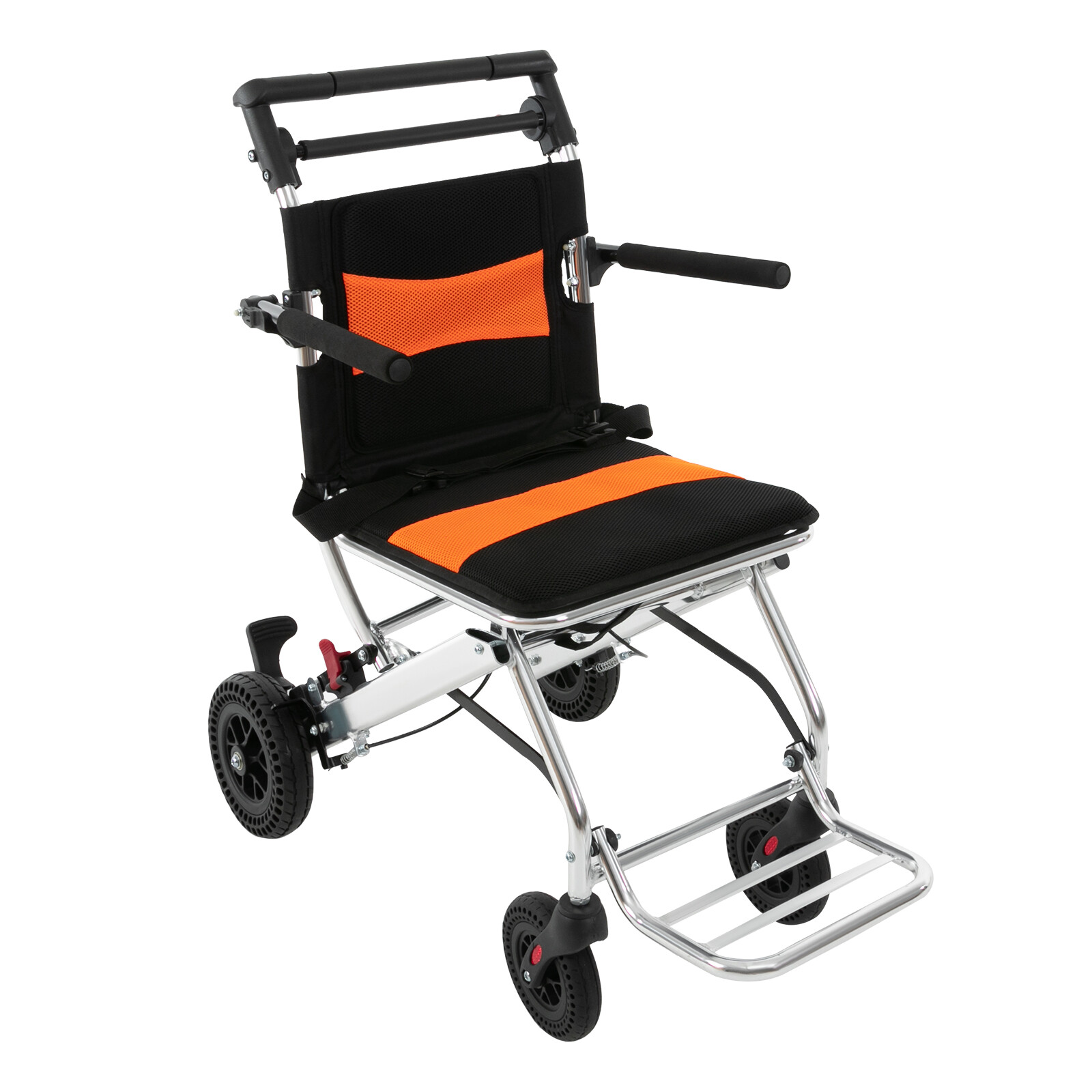 Folding Ultra-Light Wheelchair Seniors Portable Travel Transportable Wheel Chair