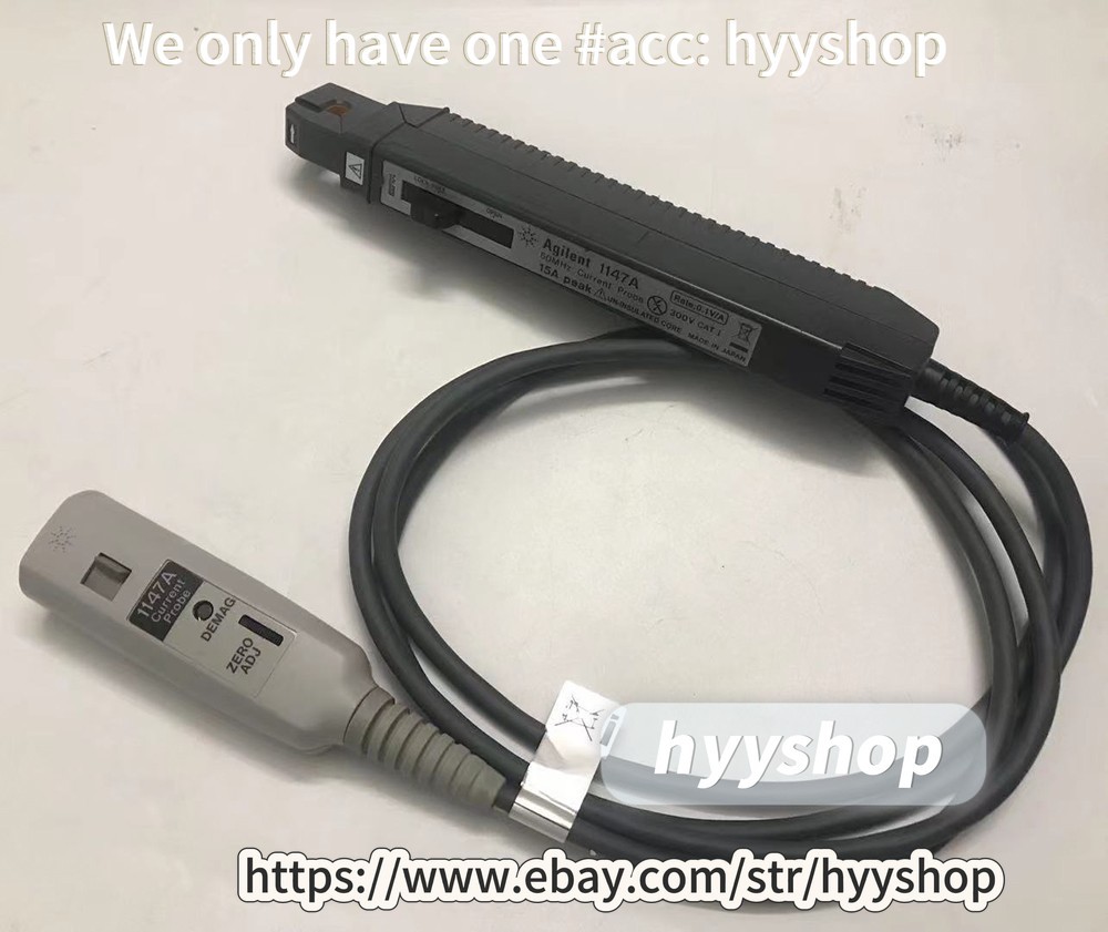 1pc for used Agilent 1147A current probe 50MHZ 15A peak/hyy