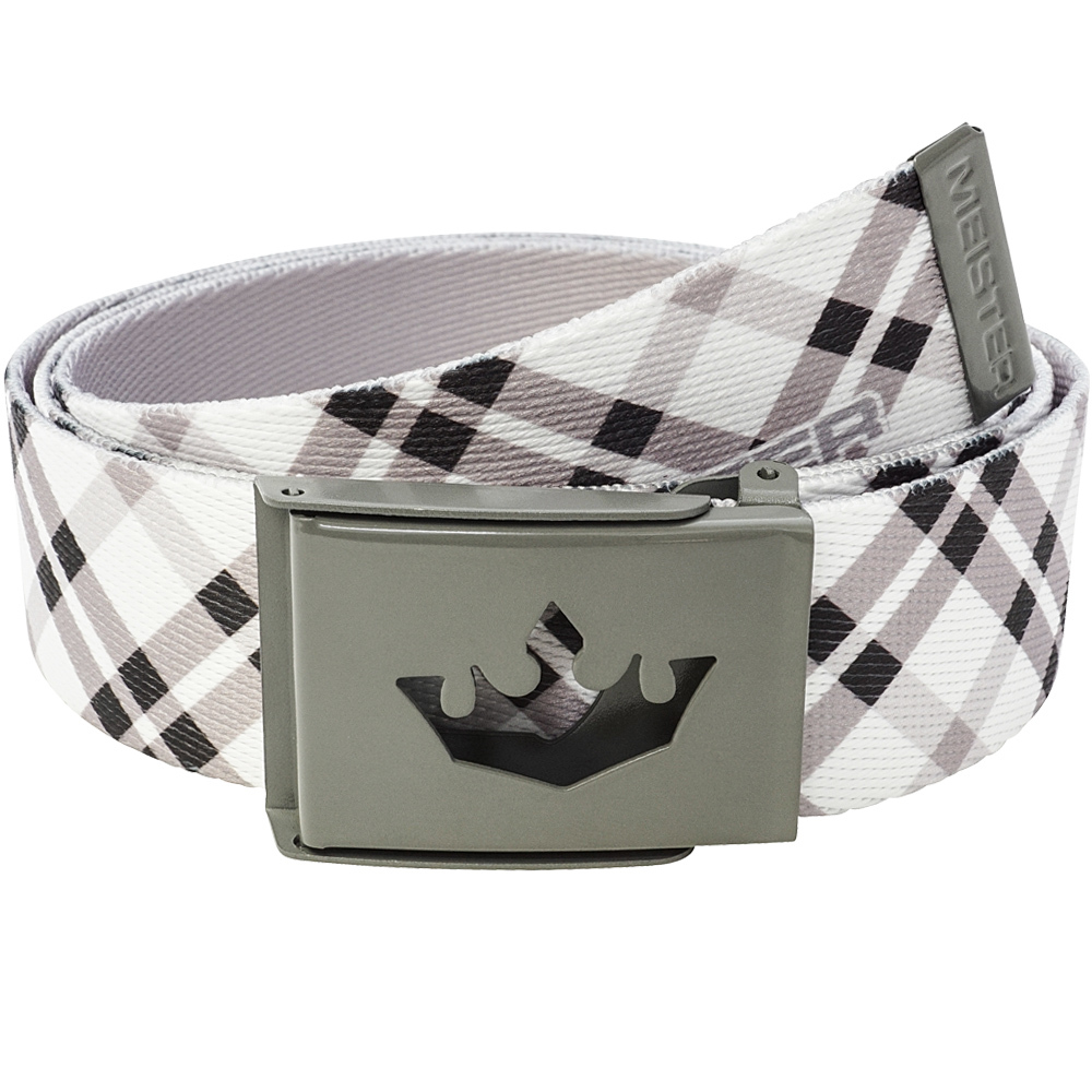 MEISTER PLAYER GOLF WEB BELT - FITS UP TO 42" - Pants Shorts Nike - MODERN PLAID