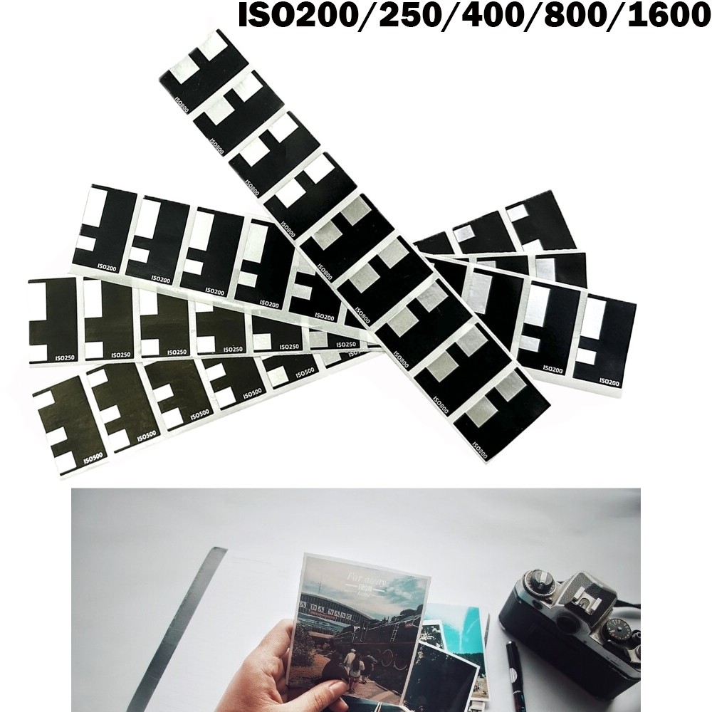 10Pack 135 36EXP Bulk Film Cassette DX Coded Sticker for ISO250 200 400 800 1600