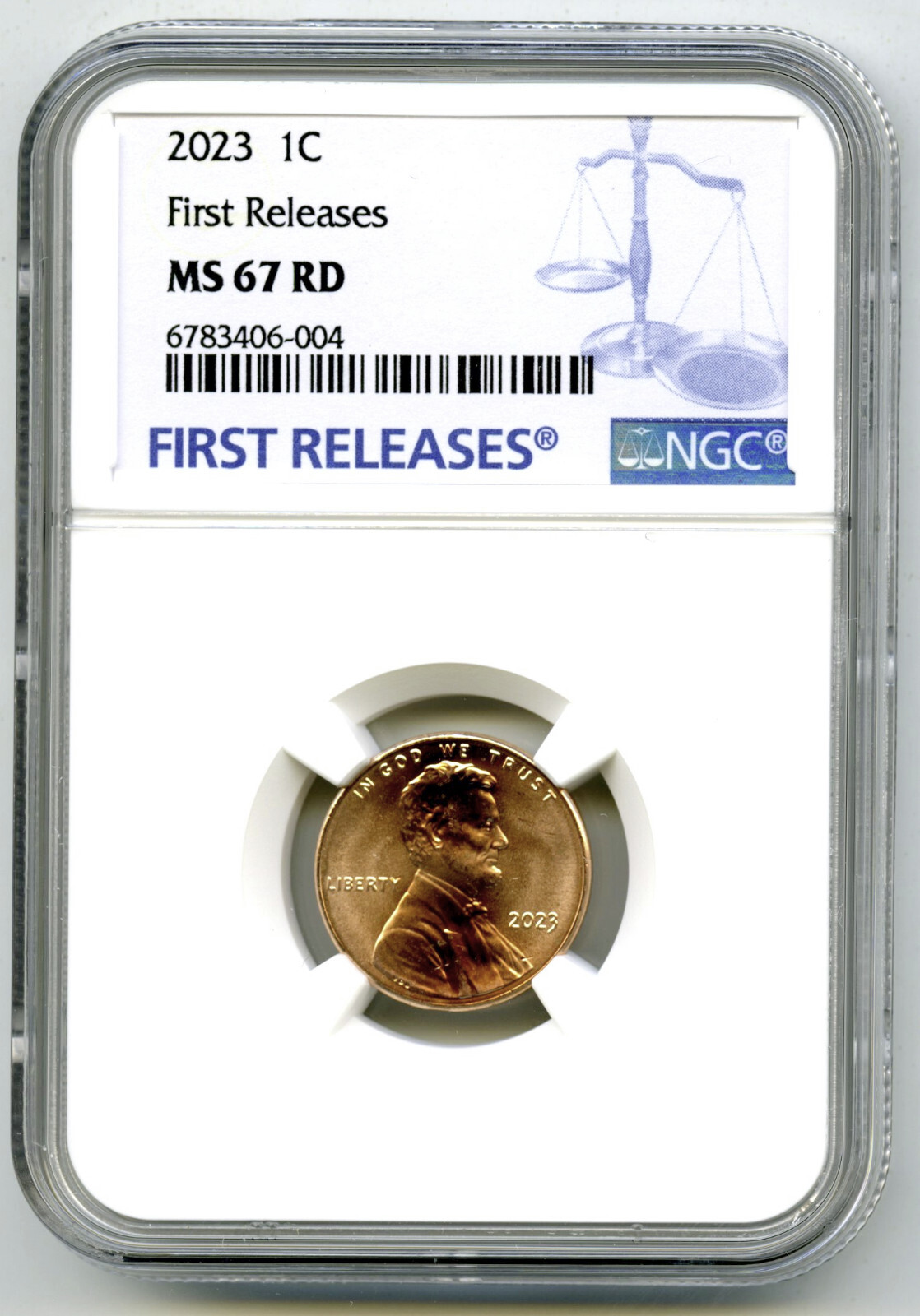 2023 P LINCOLN UNION SHIELD PENNY NGC MS67 FIRST RELEASES CENT RARE POP