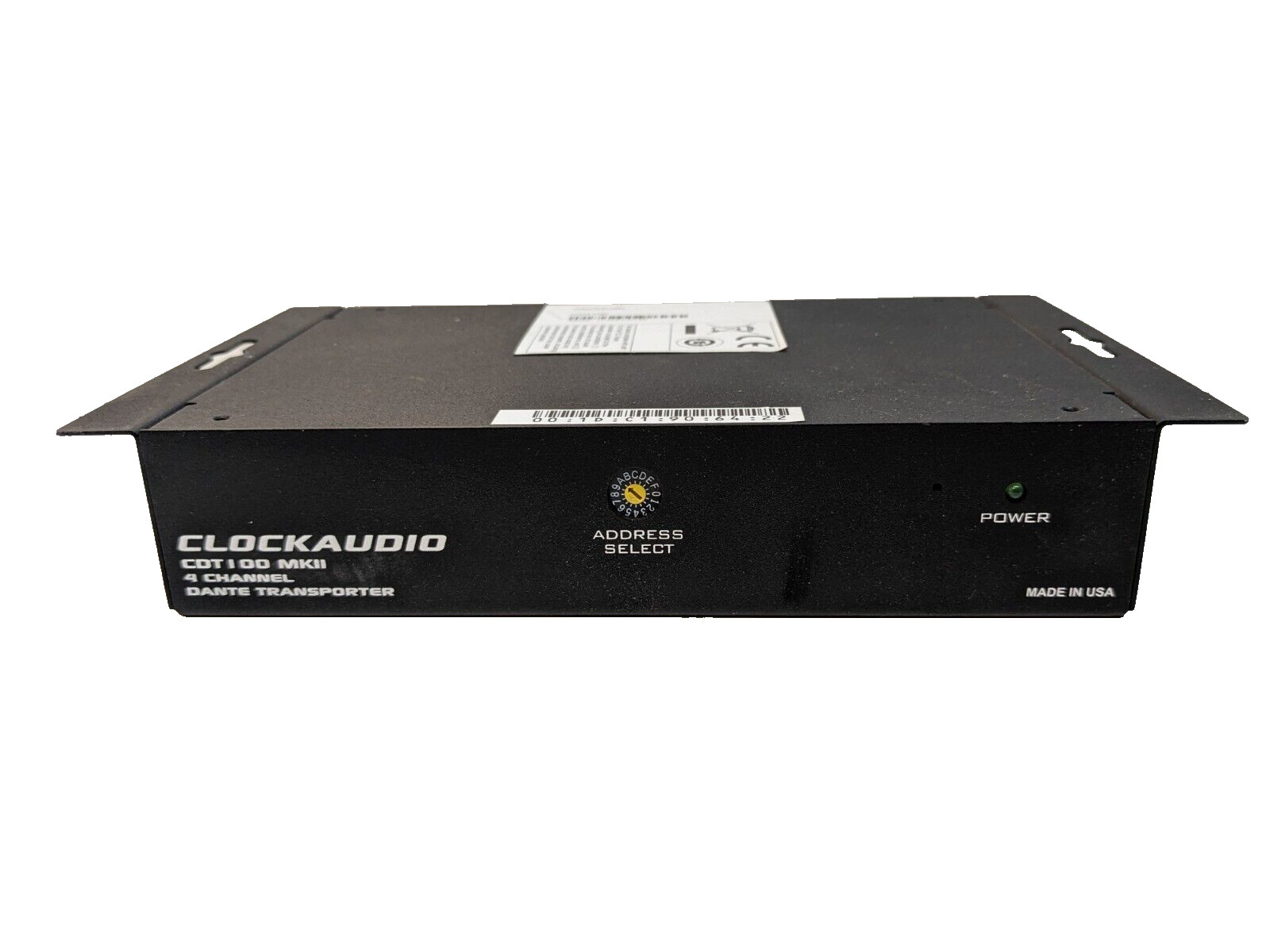 Clockaudio CDT100 MKII 4 Channel Dante Transporter