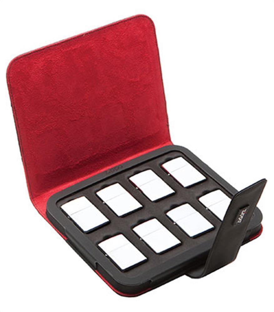 Zippo Lighter Collector's Case, Display Pouch, Black, 142653 , New
