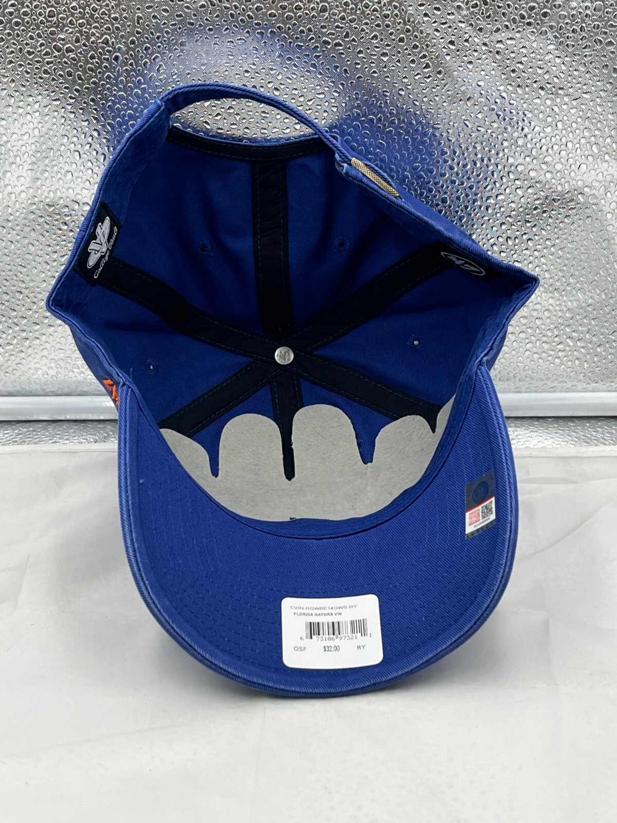 Florida Gators NCAA '47 Throwback Blue Clean Up Adjustable Strapback Hat