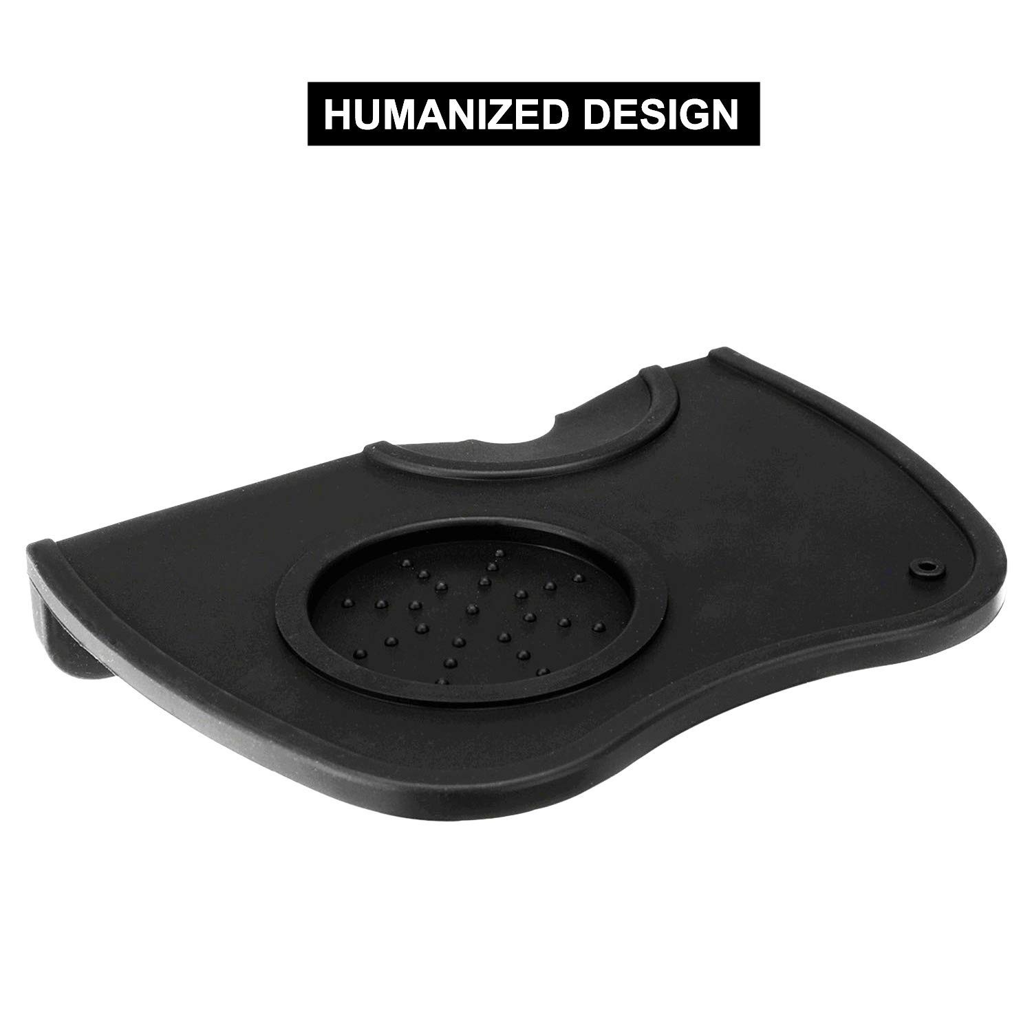 Coffee Tamper Mat Silicone Corner Tamping Mat (Medium) Medium