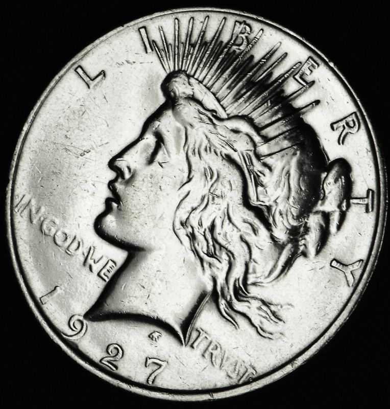 1927-D Peace Silver Dollar | High Grade Classic US Silver Coin | 34602-005 Inv I
