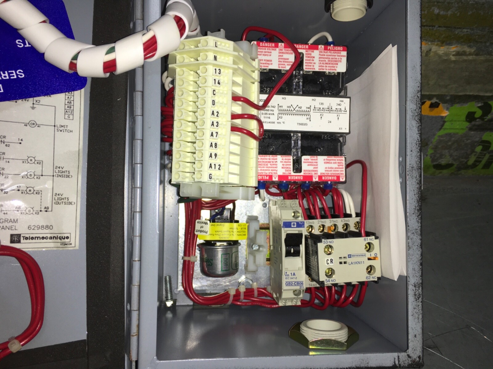 Seco ALS/MLS Panel 629880, signal panel, NOS, ADI-949