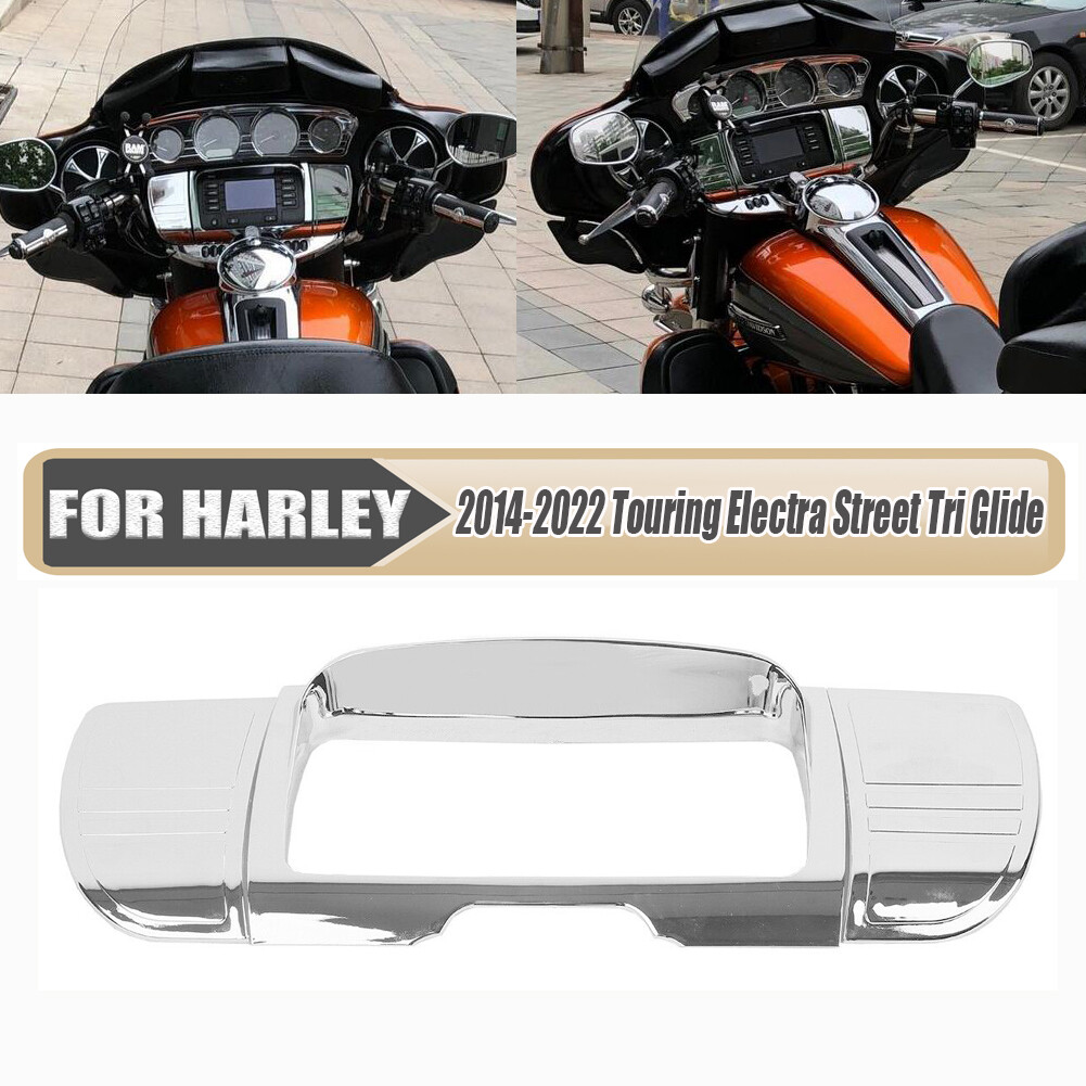 Tri Line Stereo Trim Cover For Harley Electra Street Glide Ultra Limited CVO 14+