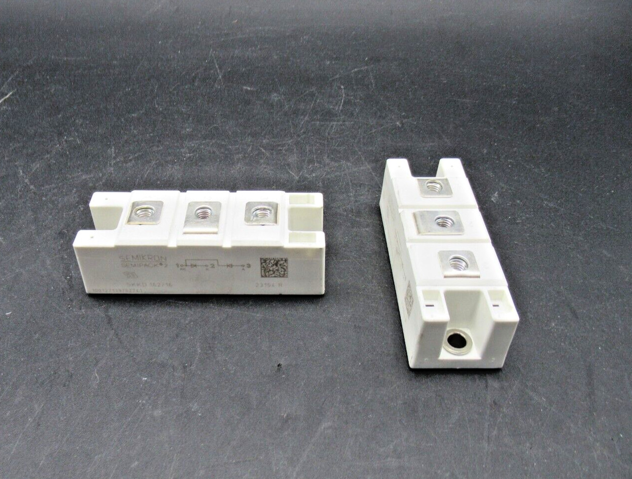 *2 PACK* Semikron SKKD 162/16 Diode Module, SEMIPACK 2, 1.6 kV, 195 A, 1.5 V