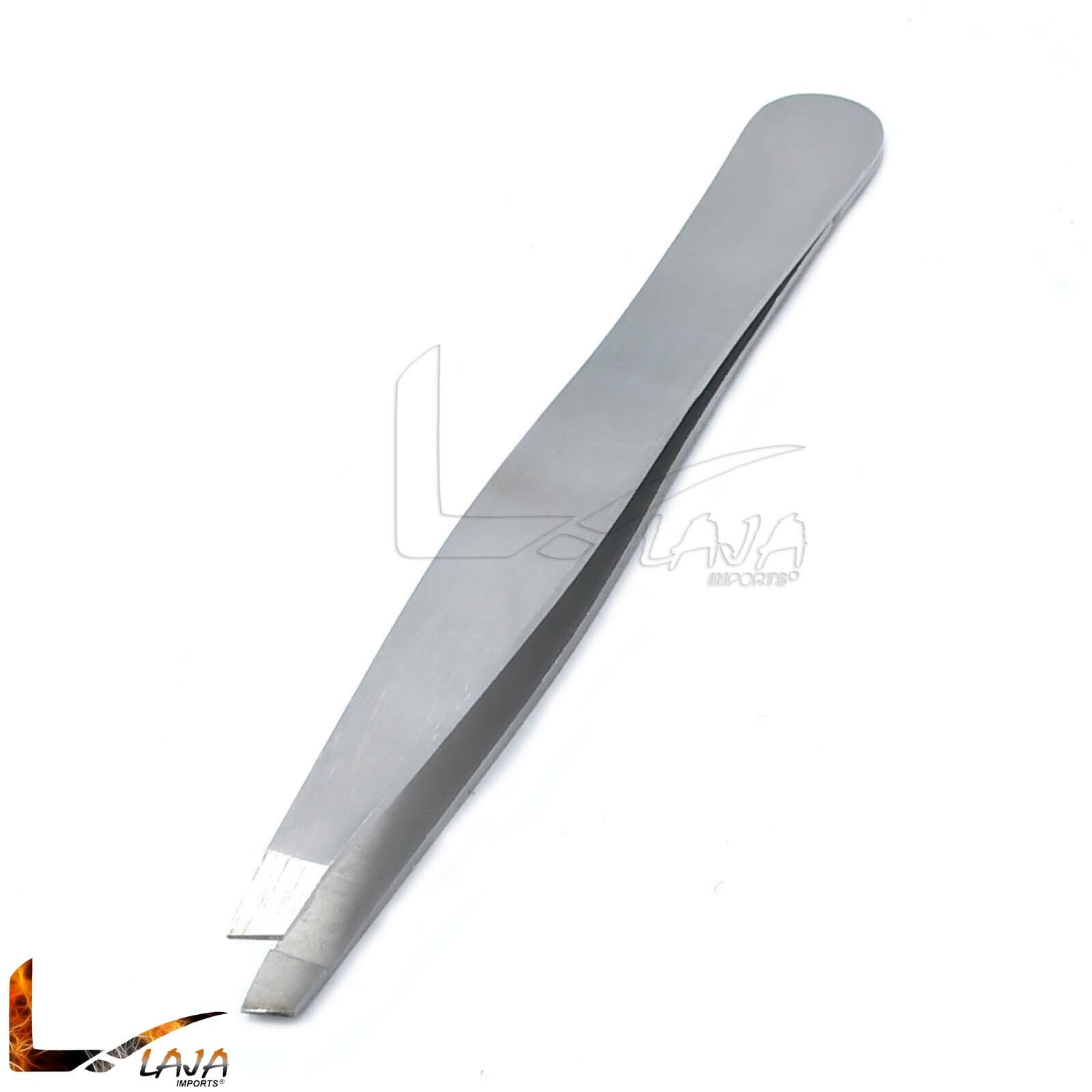 Precision Tweezers for Ingrown Hair Steel Flat Pointy Ends Meet Perfectly