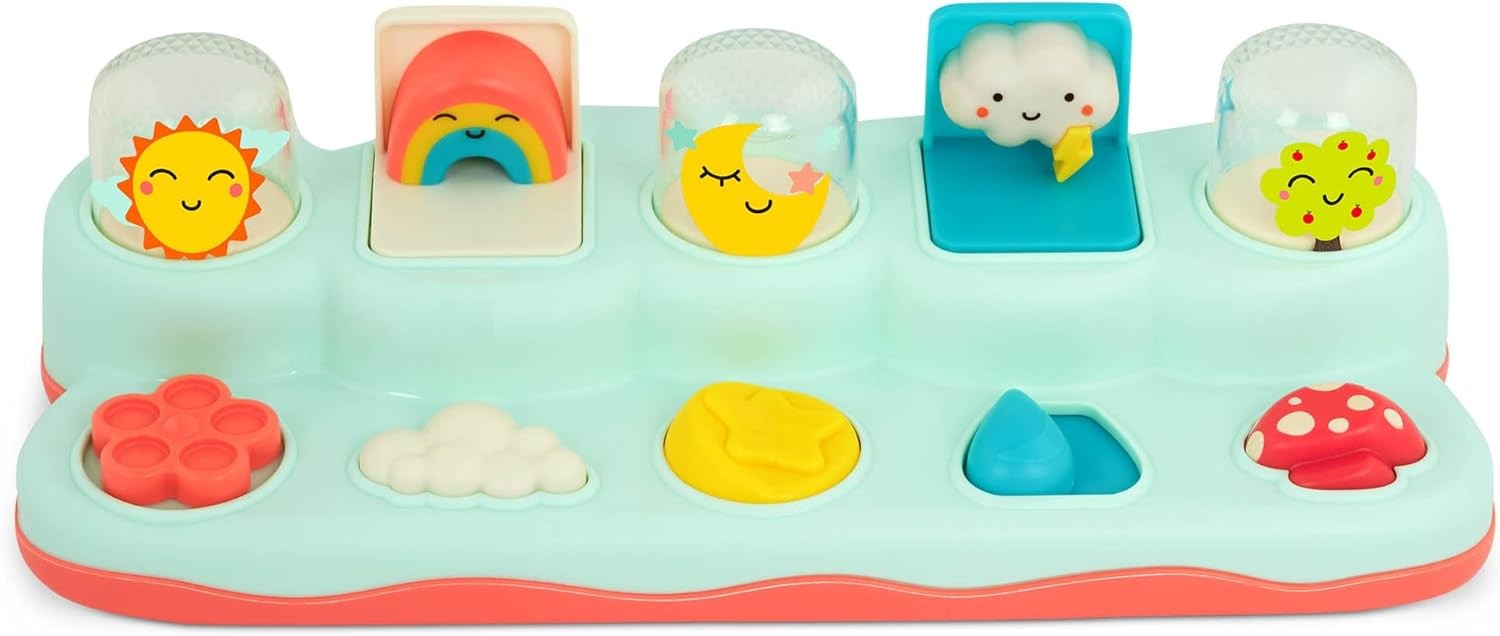 B. toys – Pop – Up Buddies – Cause and Effect Play – Learning Toys for...