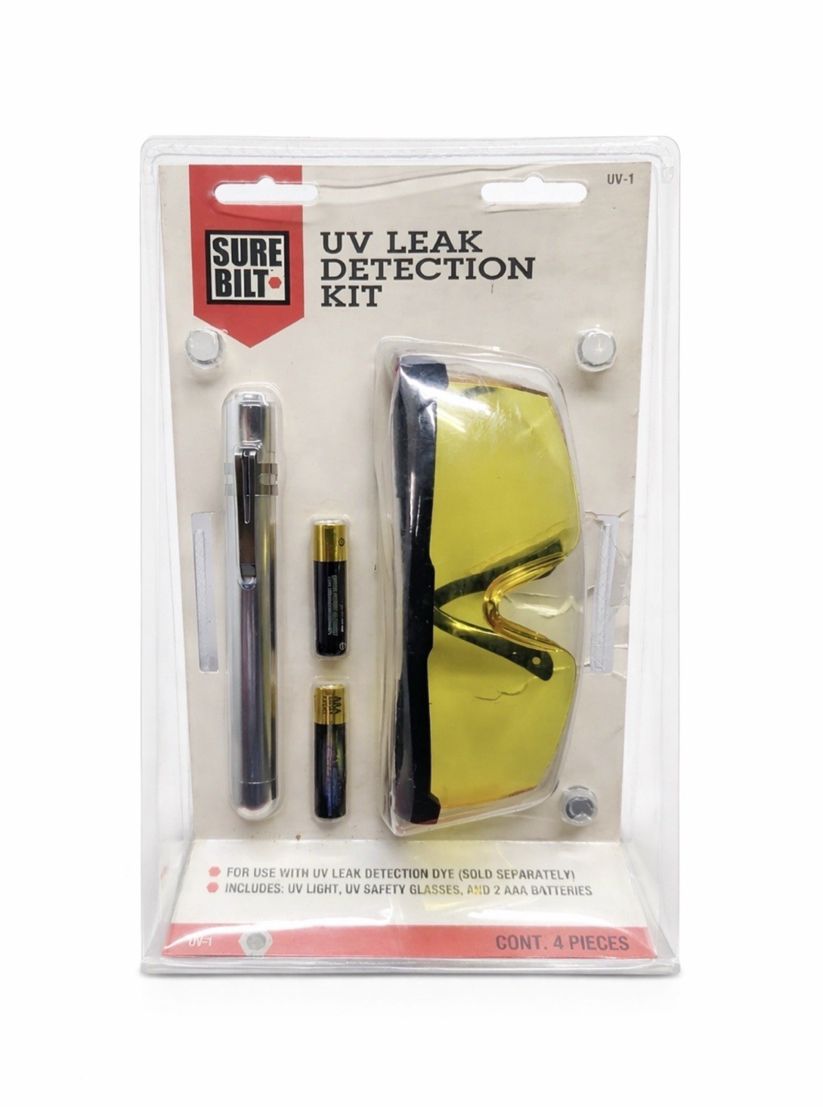 Sure Bilt UV Leak Detection Kit UV-1 NEW DAMAGE PACKAGE
