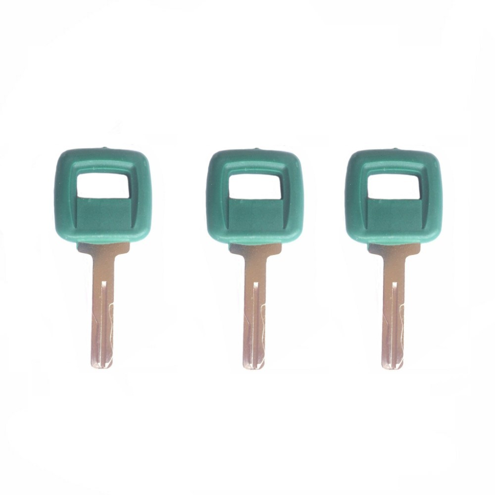 Qty 3: Key(s) Fits Volvo Replaces 11039228