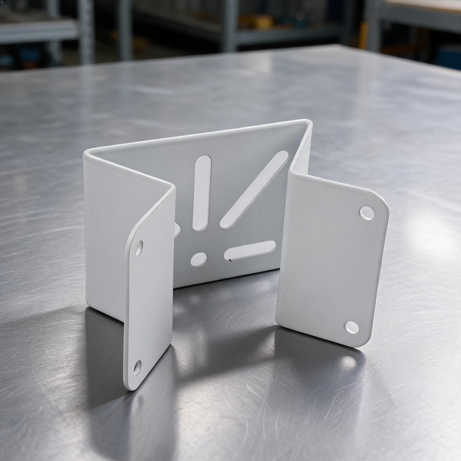 CCTV Wall Corner Bracket for Surveillance Camera Installation - Sturdy Design