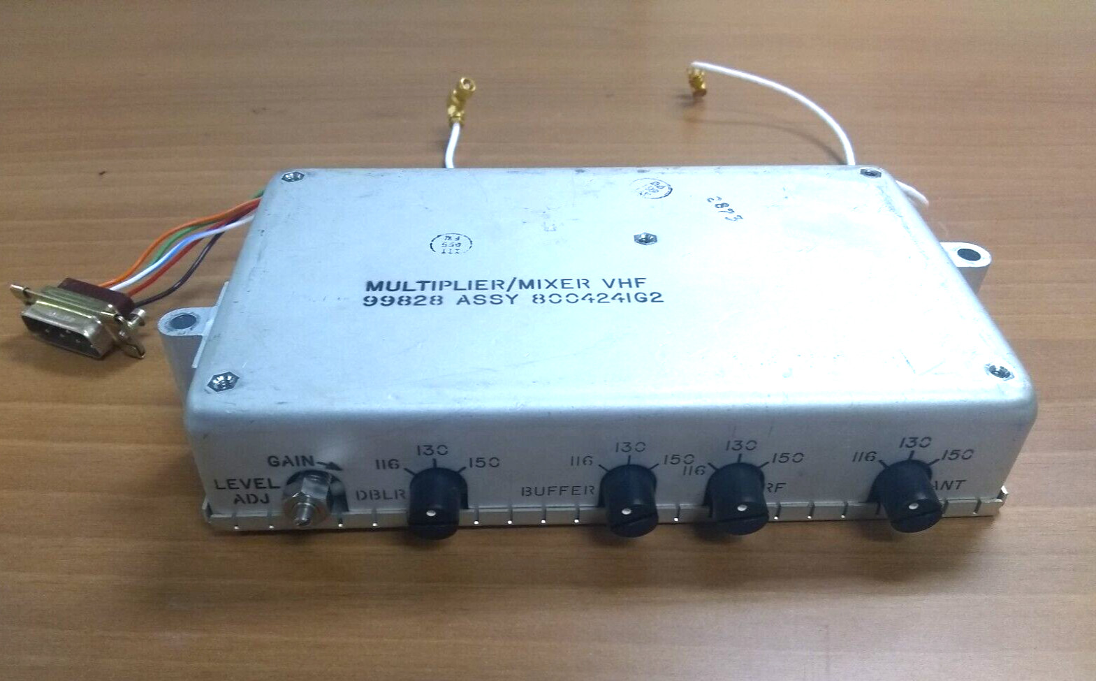 ITT Canon VHF MIXER / MULTIPLIER 99828 ASSY 8004241G2 (NSN 5820-00-492-7583)
