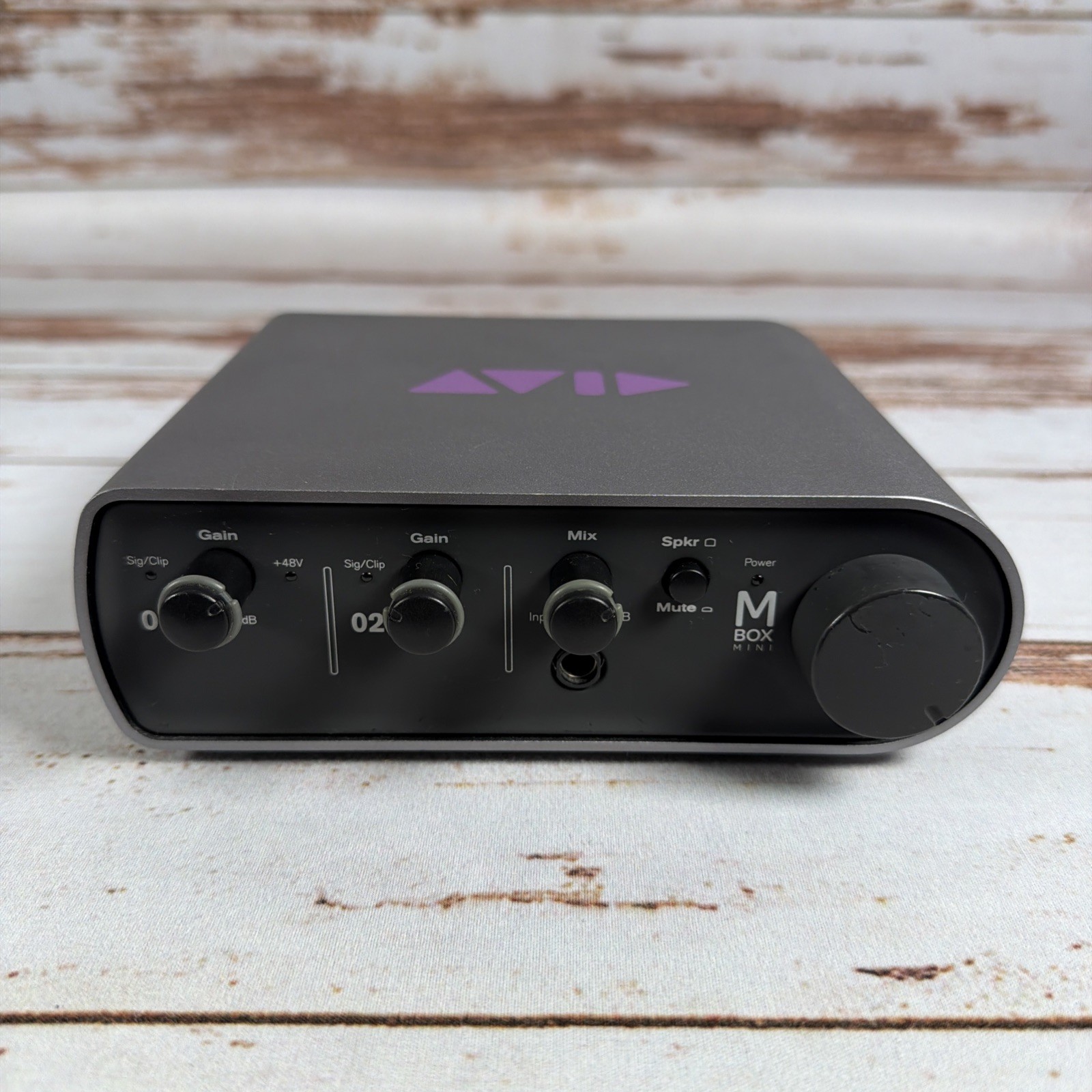 Avid MBox 3 Mini USB Audio Interface Gray Tested No AC