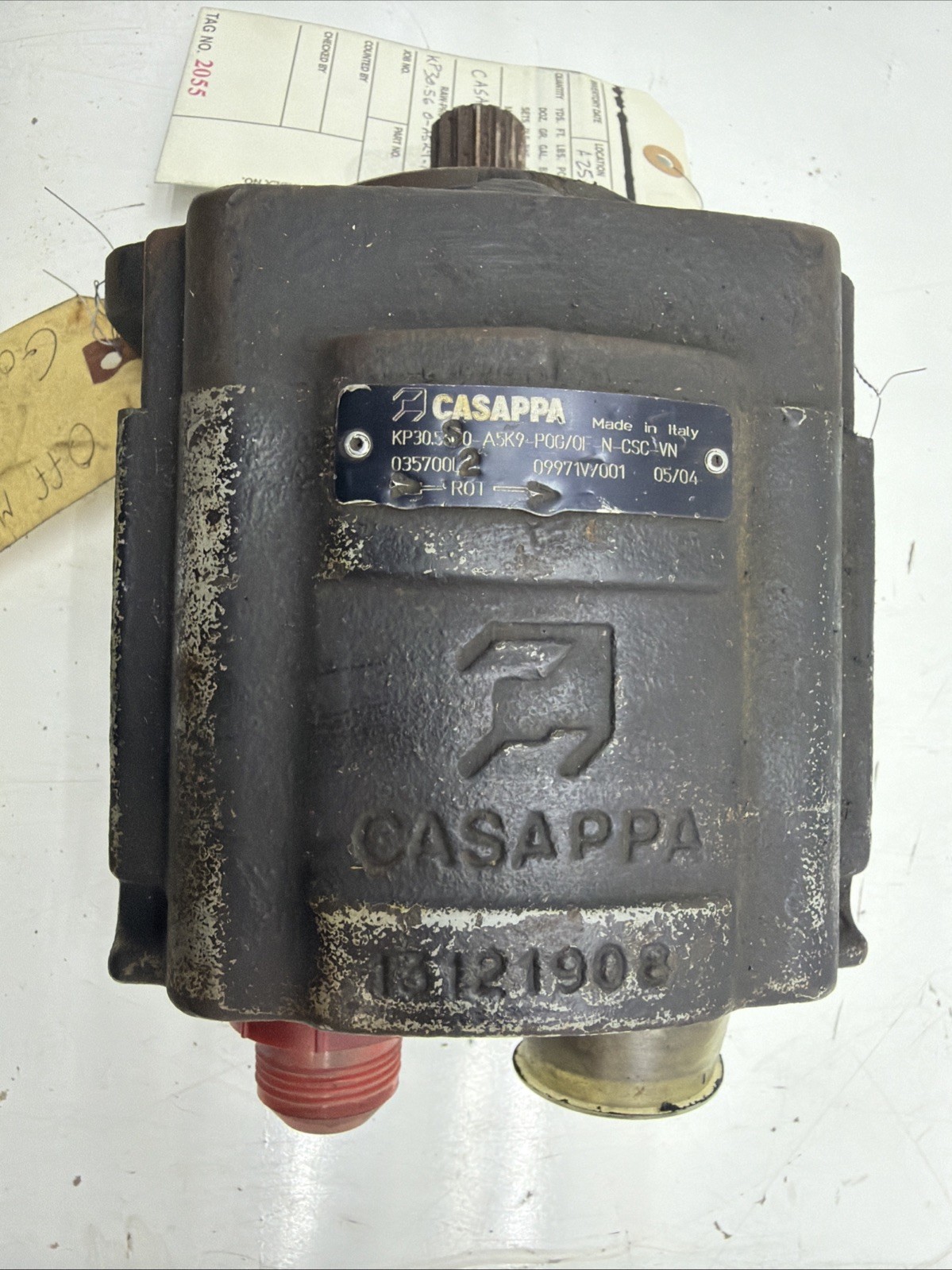 Casappa KP30.56 0-A5K9-POG/OF-N-CSC-VN OEM 035700 13121908 Hydraulic Pump / PD