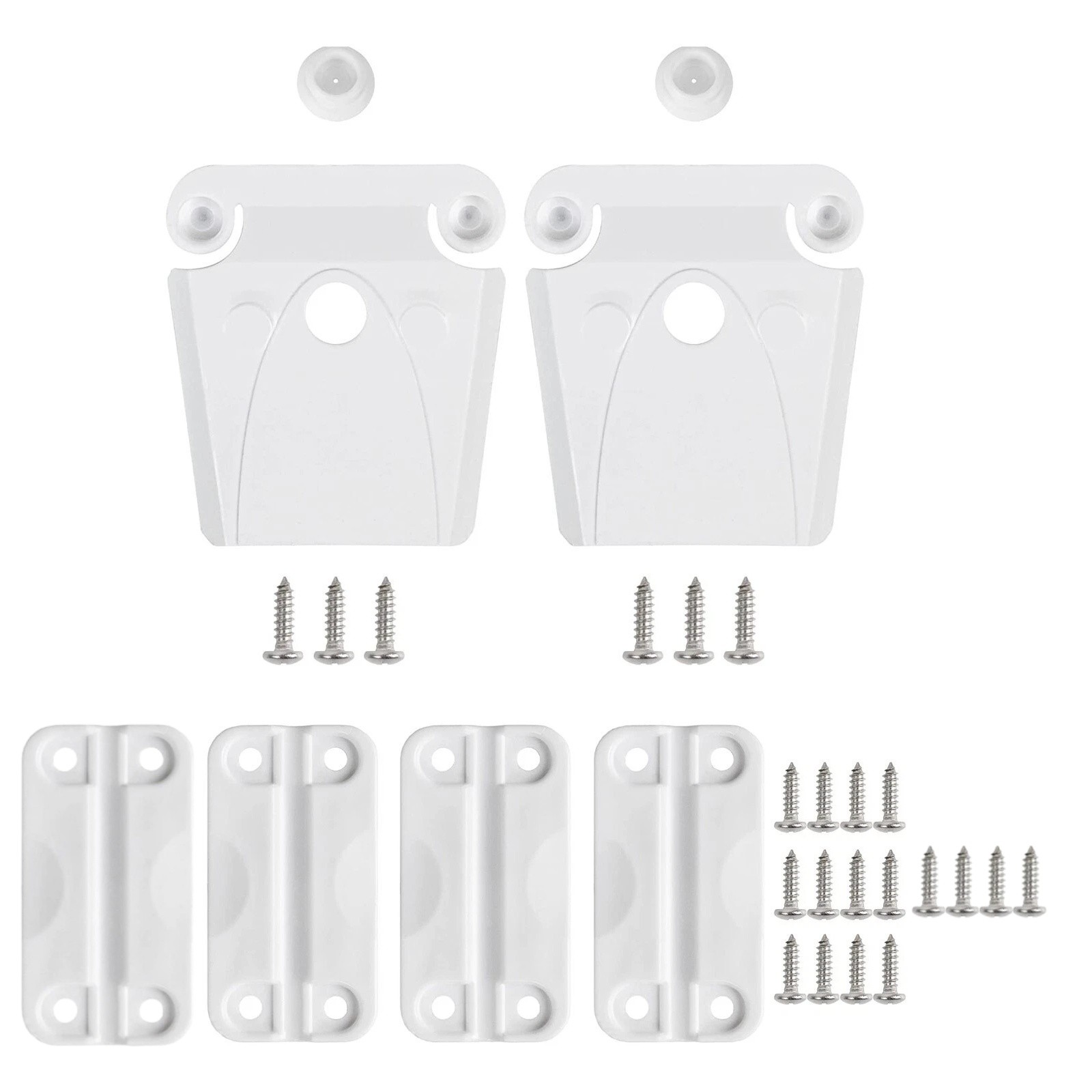 Premium Durable for Igloo Cooler Hinges and Latches Replacement Set White Color